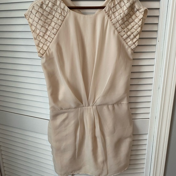 Zara Cream Backless Dress - Picture 6 of 6